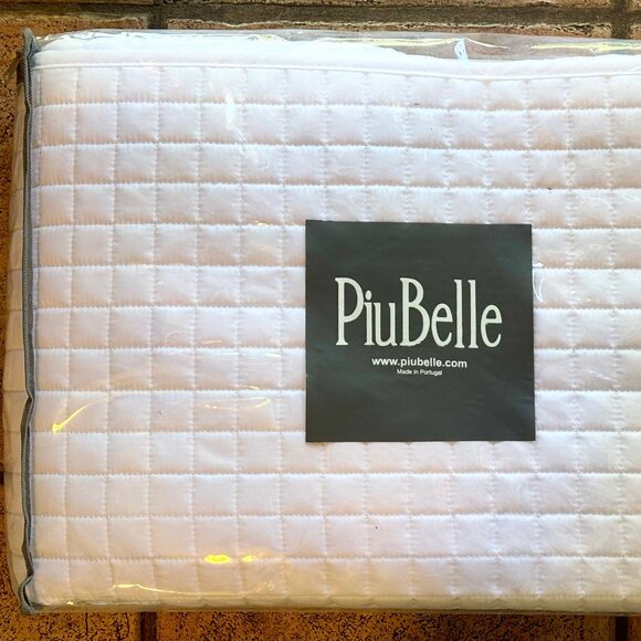 PiuBelle Fine Linens Queen Size Cotton Quilt Cotton Sateen/ 300TC 87" X 93" - Picture 1 of 5